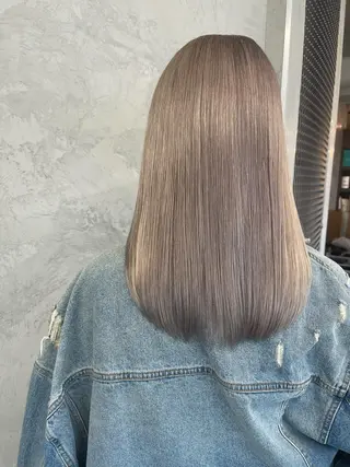 ミディアム カラー ダブルカラー /まつ毛パーマ🎀のヘアスタイル