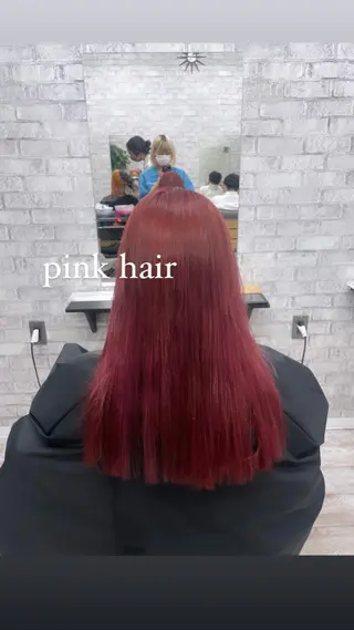 ロング カラー パーマ ヘアアレンジ メンズ キッズ ネイル マツエク・マツパ アイブロウ 🐺ウルフ×ハイトー ン🖤Yukinoのヘアスタイル