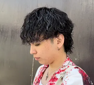 メンズ 🎖️似合わせメンズ パーマ🎖️カネキのヘアスタイル