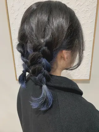 セミロング コタ コットのヘアスタイル