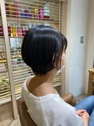 ショート BiBi 藤野あゆみのヘアスタイル