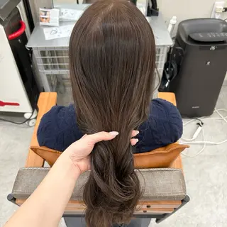 ロング MIDORI🌙 透明感/ベージュのヘアスタイル