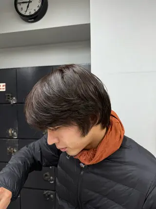 ショート カラー メンズ ブリーチリタッチ モデル募集/愛紗のヘアスタイル