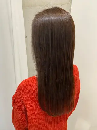 ロング パーマ 田中 アキオのヘアスタイル
