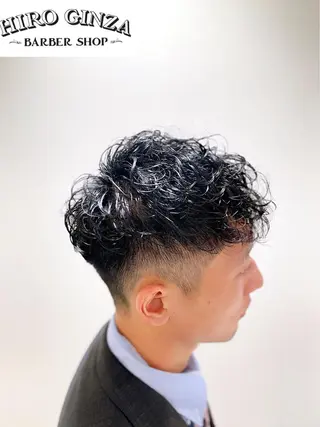 ショート パーマ HIROGINZA神楽坂店所属・【パーマ指名No1】 浅野空人のヘアスタイル
