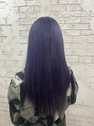 ロング 艶々ダブルカラー 💚Rina💚🍨のヘアスタイル
