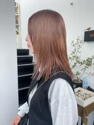 ショート カラー ファッションに 溶け込むstyleのヘアスタイル