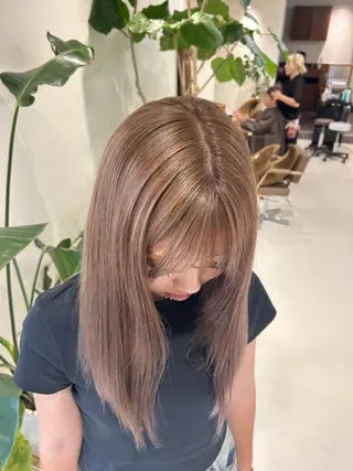 ロング カラー ハイトーン/アレンジ /🎀YUINA🎀のヘアスタイル