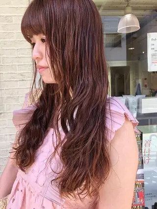 ロング 西山 恵太郎のヘアスタイル