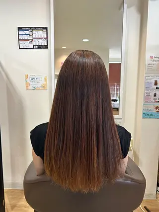 ロング 💫ツヤ感カラー💫 吉川清保/白髪ぼかしのヘアスタイル