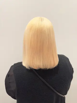 ミディアム AYAKASA 暖色カラー/レイヤーのヘアスタイル