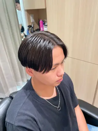 ミディアム メンズ 銀座メンズカット/ 銀座メンズパーマ/のヘアスタイル