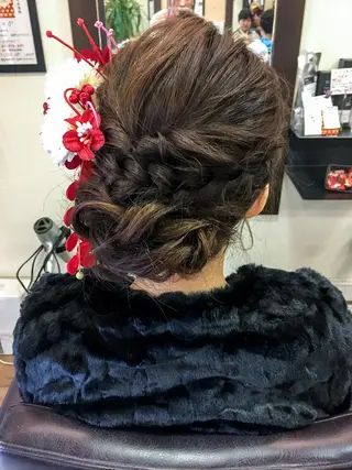 ヘアアレンジ okuda yuukiのヘアスタイル