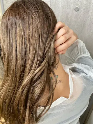 セミロング 韓国風&髪質改善特化 ✂️MISAKI✂️のヘアスタイル