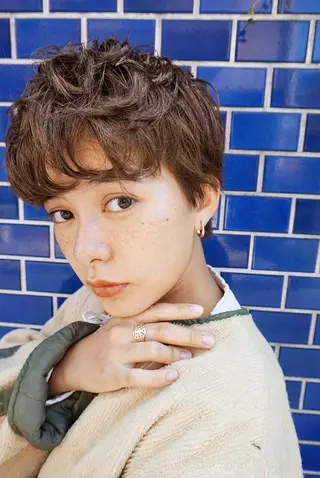 ショート カラー コジマ ダイスケのヘアスタイル