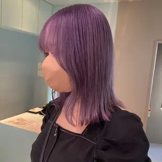 ロング ️🫧 AINE 🫧ハイトーンカラーのヘアスタイル