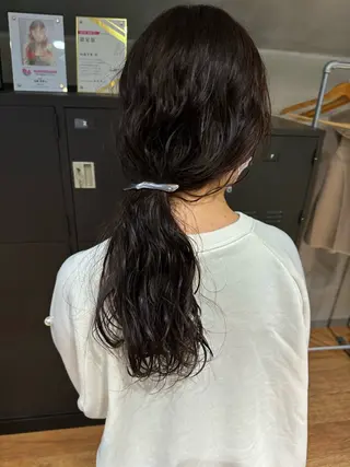 ロング souvenir所属・アカリ /カットモデル募集のヘアスタイル