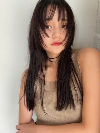 ロング green   上野所属・Ako /クールカラー💙のヘアスタイル