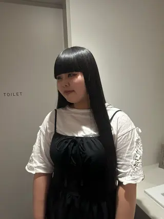 ロング パーマ RUNA⭐️レイヤー /ボブ/似合わせ⭐️のヘアスタイル