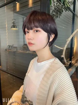 ショート カラー 🉐レイヤー/塩見 弘樹🉐渋谷のヘアスタイル