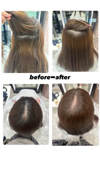 カラー モデル募集 🫧さやか🫧のヘアスタイル