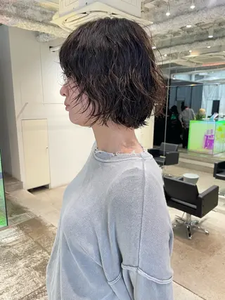 ショート パーマ ANY Nodokaのヘアスタイル