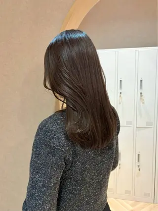 ミディアム 似合わせ/透明感 /レイヤー/りほ🤍のヘアスタイル