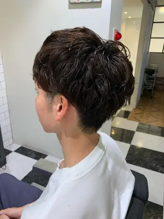 パーマ ヘアアレンジ メンズ 髪質改善&Spa fee南越谷2号店所属・髪質改善/南越谷/ 山岸彩夏のヘアスタイル