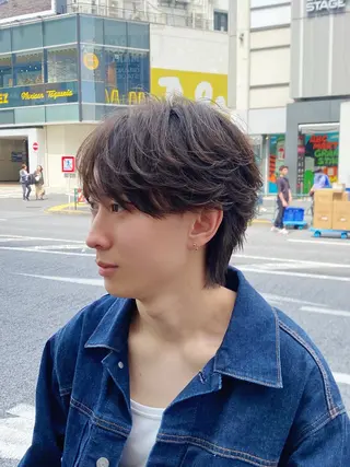 パーマ メンズ SANDYS 山口智也 メンズ特化のヘアスタイル