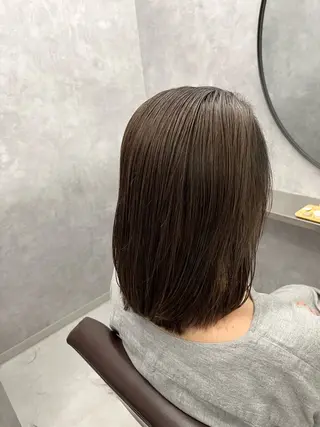 ミディアム カラー yuri🌼 N°＋uta*天王寺のヘアスタイル