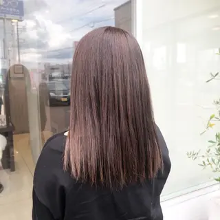 ミディアム EARTH長岡 🌼渡辺まい🌼のヘアスタイル