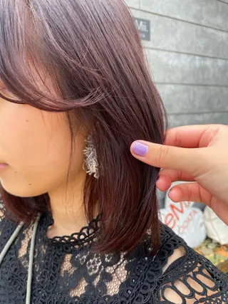 カラー 🌈HAPPYになる hair🌈ユウカのヘアスタイル