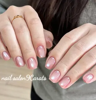 ネイル 💜ワンホンネイル ナインカラット💎のネイルデザイン