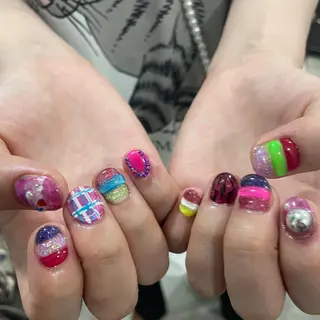 ネイル ゆびノさき茨木店 ニュアンス/アートのネイルデザイン