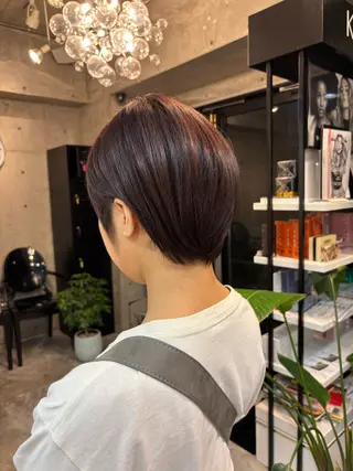 ショート AREND所属・AREND hinanoのヘアスタイル
