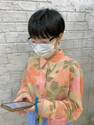 ショート ♡韓国風ヘア 🐈♡MIHOのヘアスタイル