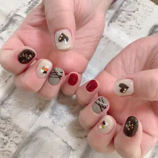 ネイル 💅ネイルハウス🏡 🎀TOMO🎀のネイルデザイン