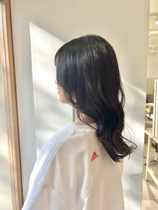 ロング レイヤーカット🐺 hina🩶のヘアスタイル