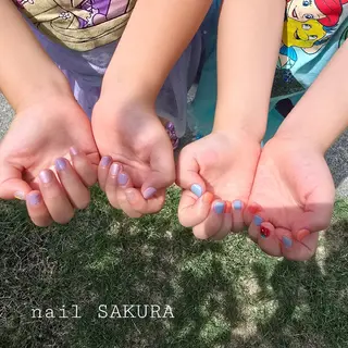 キッズ ネイル nailSAKURA 🌸爪の美容室のネイルデザイン