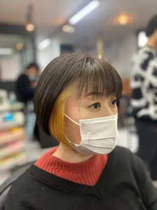 ショート 飯富 信二のヘアスタイル