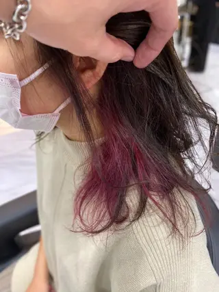 ロング カラー ヘアアレンジ 🌼杉田 胡桃🌼のヘアスタイル