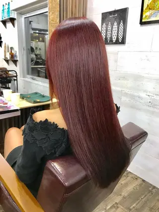 ロング カラー プチプラ&ハイクオ リティ✰Lilly✰のヘアスタイル