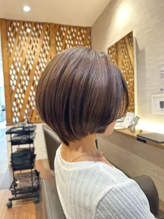ショート 森 千風優のヘアスタイル