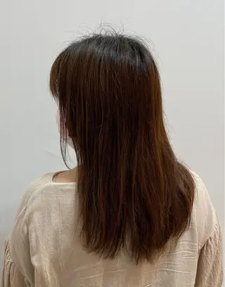 ミディアム 【白髪ぼかし】 愛甲竜佑のヘアスタイル