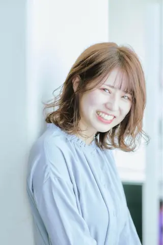 ミディアム 組藤 沙奈のヘアスタイル