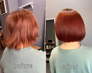 ショート カラー *くせ毛に特化* 【yun】のヘアスタイル