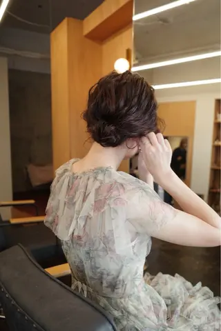 ヘアアレンジ yupi🐈⬛ レイヤー/パーマのヘアスタイル