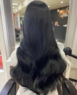 ロング Ria OSAKA 梅田所属・マリカ🦋韓国 ハイトーン/エクステのヘアスタイル
