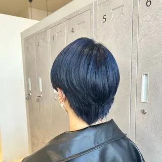 ショート カラー 馬場 美咲のヘアスタイル