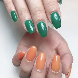 セミロング ネイル ☺︎山部 志麻☺︎のネイルデザイン